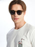 LC Waikiki Crew Neck Short Sleeve Printed Combed Cotton Men's T-shirt